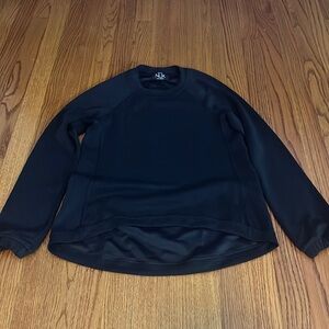 NWT NUX Woman’s Black Sleek Sweatshirt Size XS